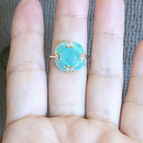 Shivam Amazonite Flower🏵 Ring💍 - NWT - Picture 16 of 16